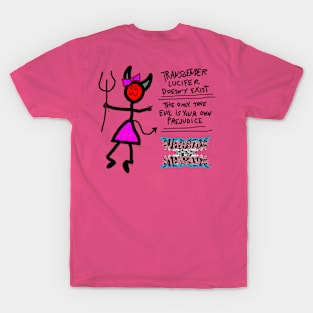 Transgender Lucifer Doesn't Exist T-Shirt